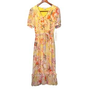 Calvin Klein Lined Maxi Dress sz 4